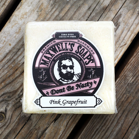 Pink Grapefruit Natural Soap 5oz Bar